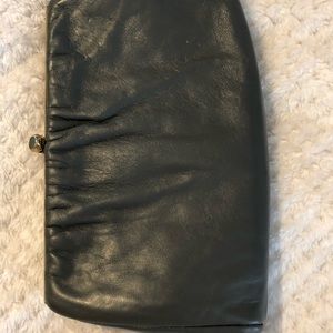 Vintage clutch leather purse